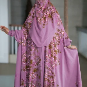 Premium Long Cherry Khimar