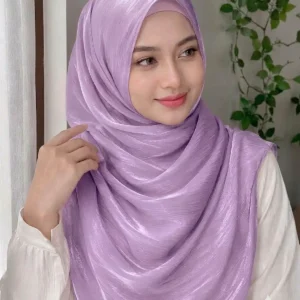 Premium Jimichu Hijab – Lavender